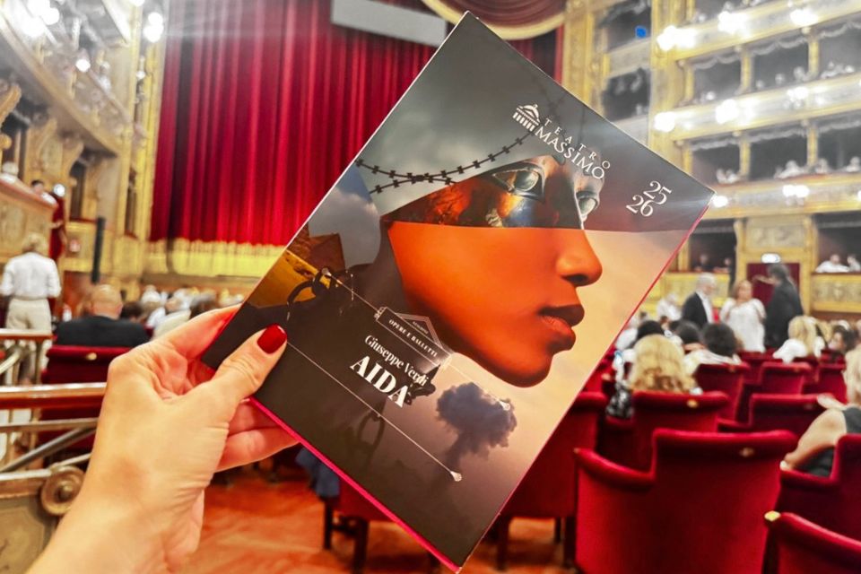 libretto Aida Teatro Massimo Palermo 2025 - 2026